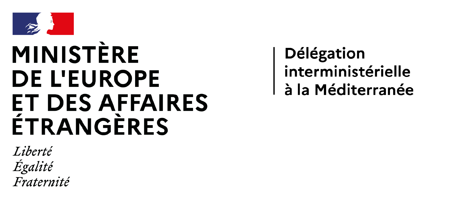 Logo Délégation Interministérielle à la Méditerranée